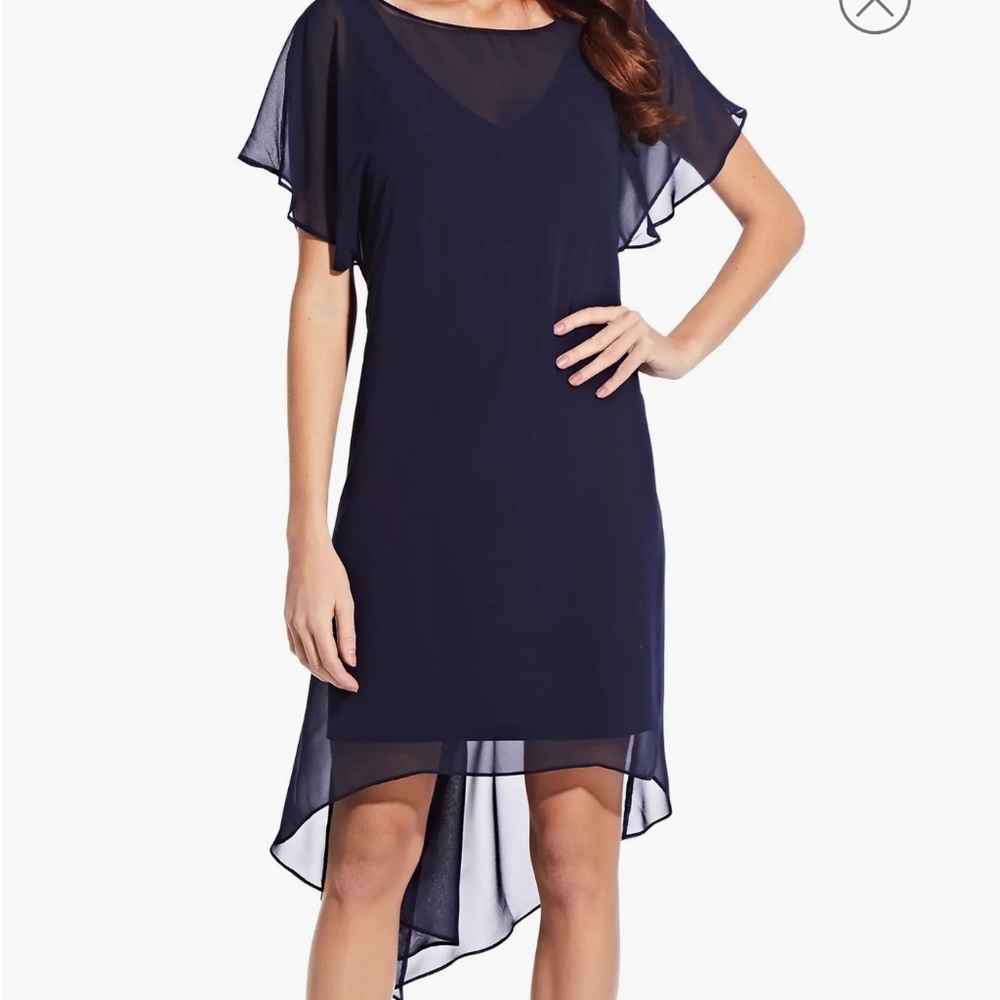 Adrianna Papell Chiffon Dress